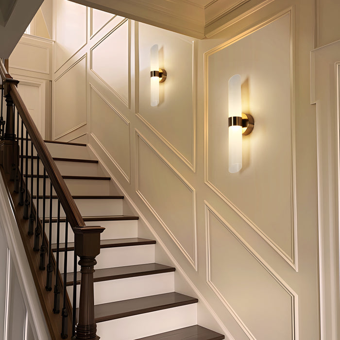 Douglas 1-Light LED Brass Wall Sconces