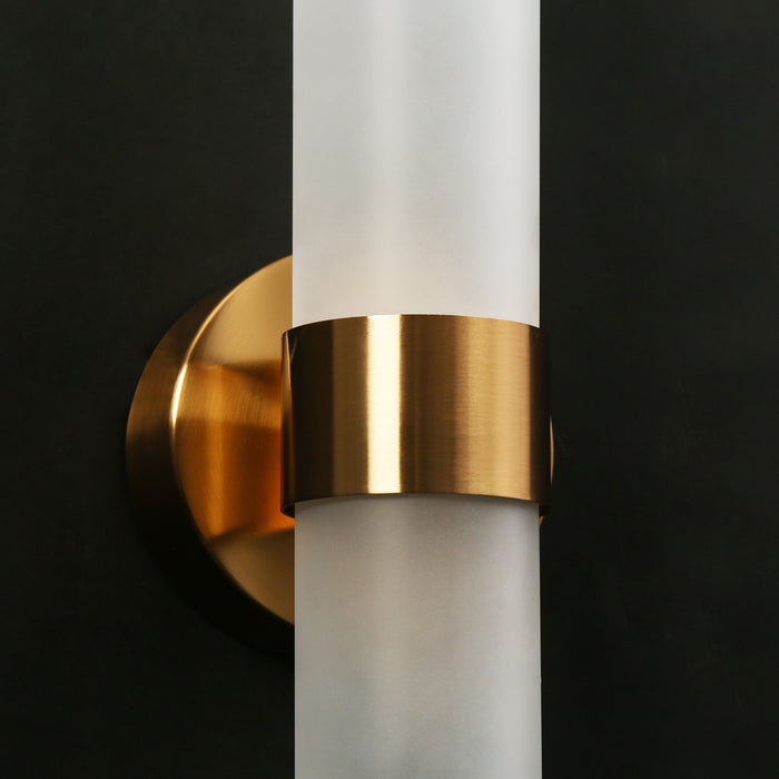 Douglas 1-Light LED Brass Wall Sconces
