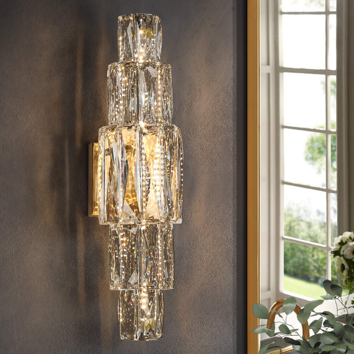 Cryptog 1-Light LED Brass Wall Sconces