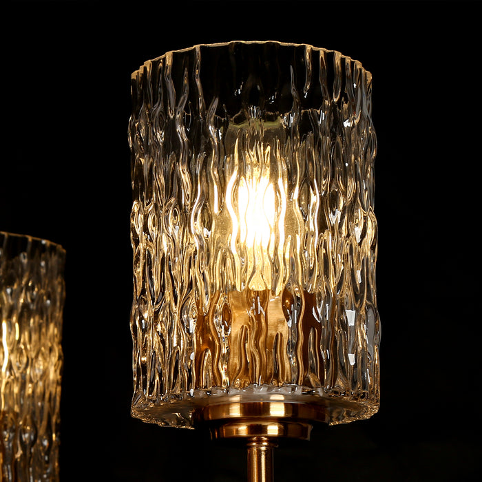 Everard 6-Light Brass Chandelier
