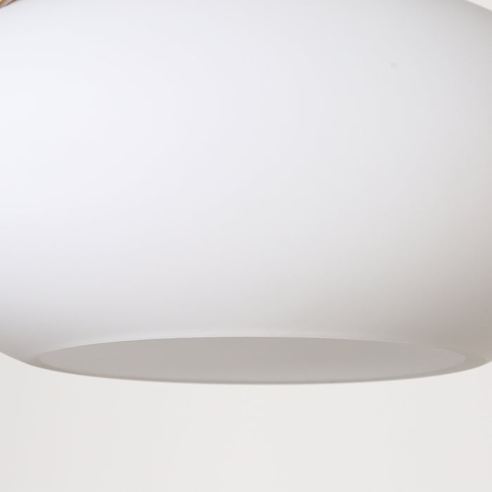 Calviera 1-Light Brass Pendant Light