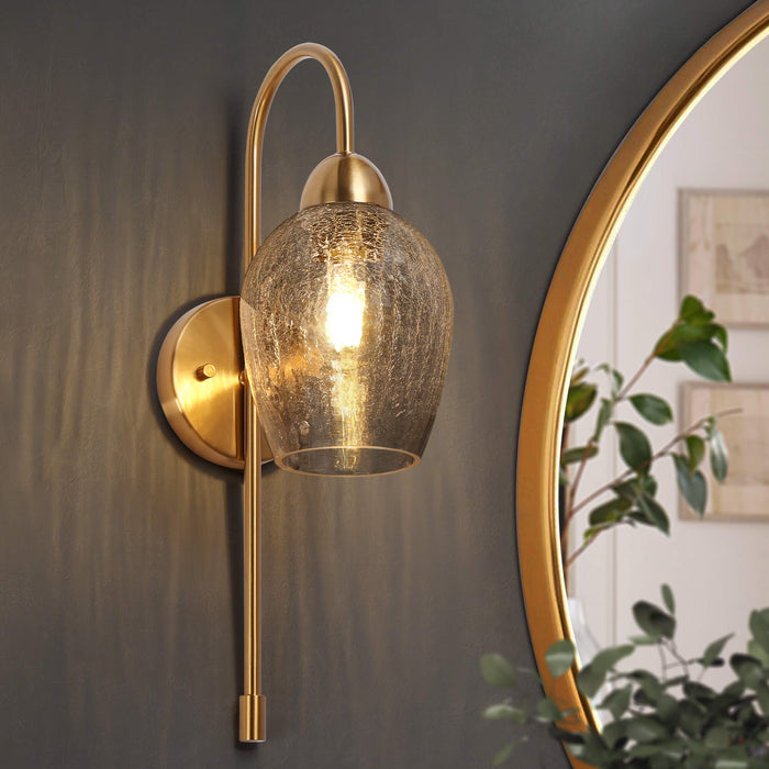 Mirabel 1-Light Brass Wall Sconces