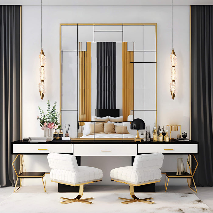 Vyrelin 1-Light LED Brass Pendant Light