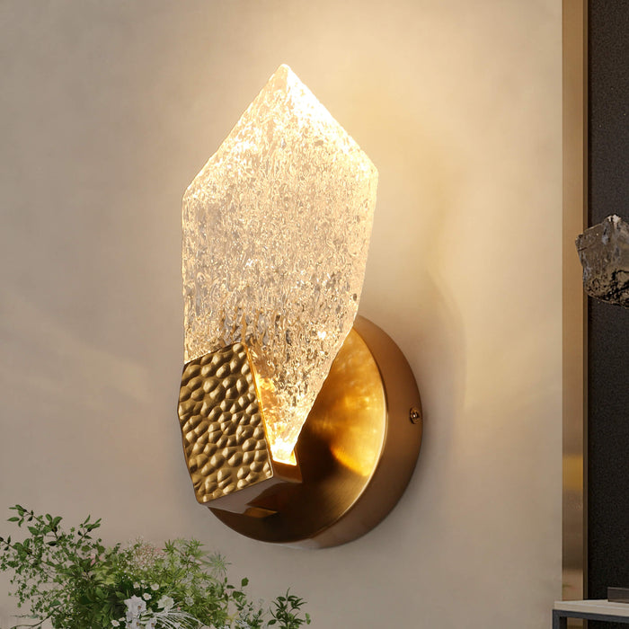 Veylise 1-Light LED Brass Wall Sconces