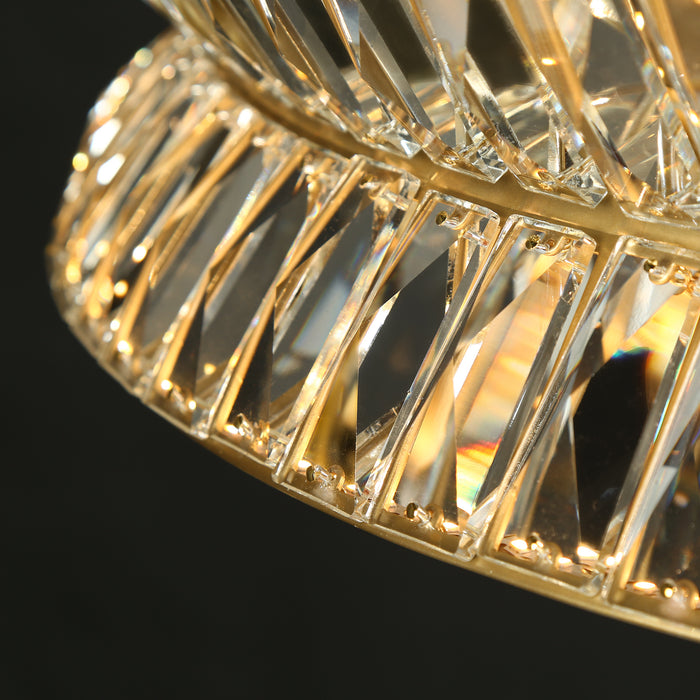 Drevion 1-Light LED Gold Chandelier