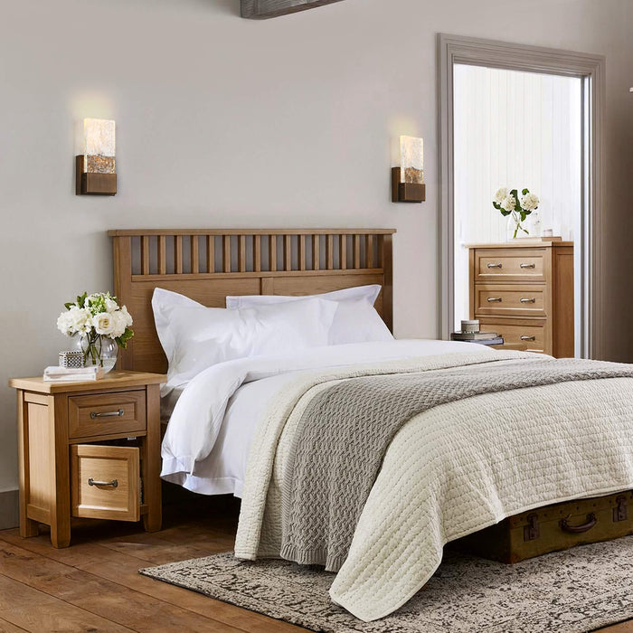 Elyvert 1-Light LED Brass Wall Sconces