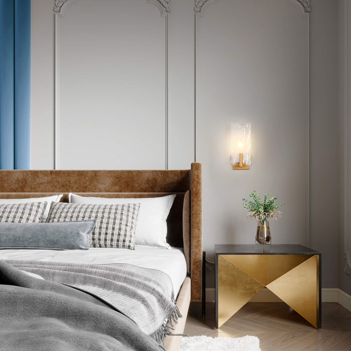 Eldovin 1-Light Gold Wall Sconces