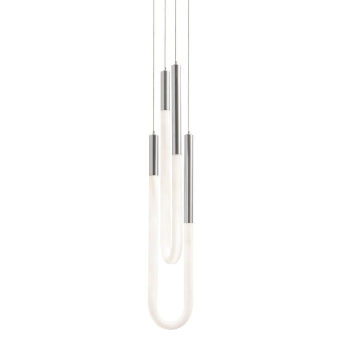 Adel Double LED Pendant, 120-277V, 26W, 5 CCT, SN