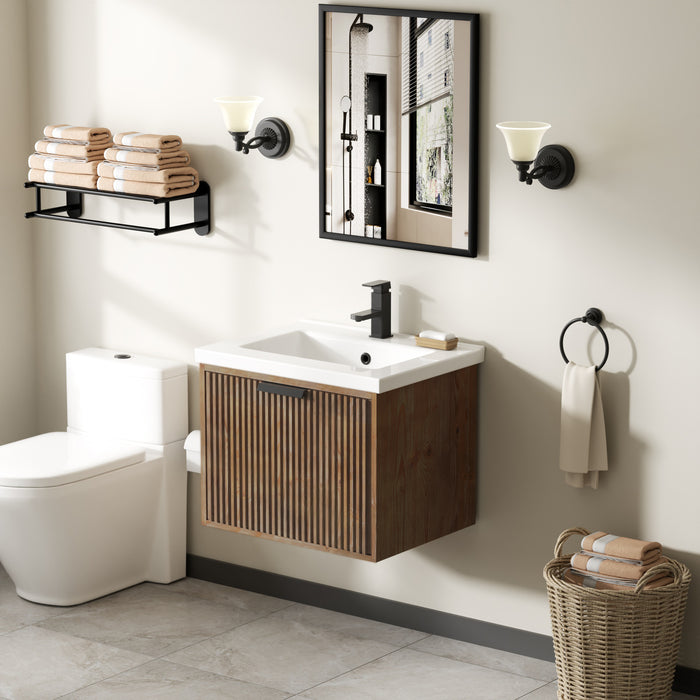 San Diego 24" Weather Fir Wall Mount Bathroom Vanity