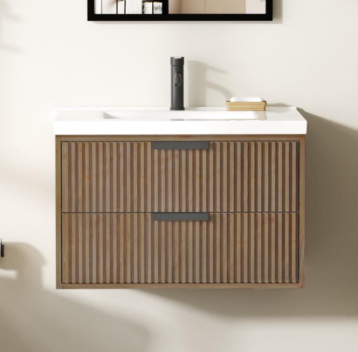 San Diego 30" Weather Fir Wall Mount Bathroom Vanity
