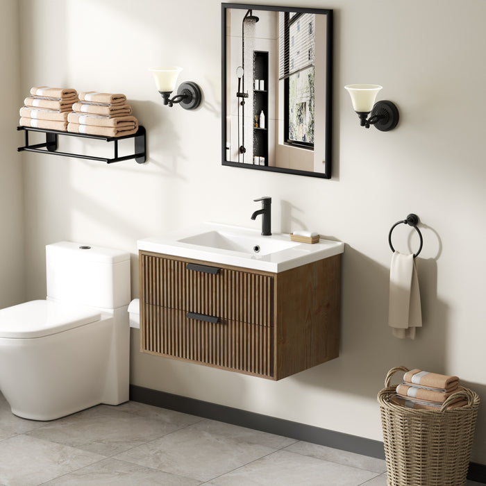 San Diego 30" Weather Fir Wall Mount Bathroom Vanity