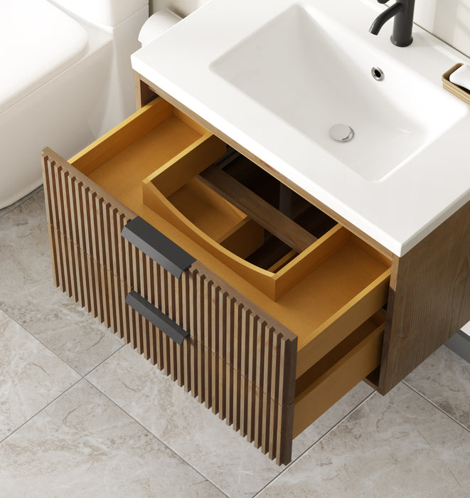 San Diego 30" Weather Fir Wall Mount Bathroom Vanity