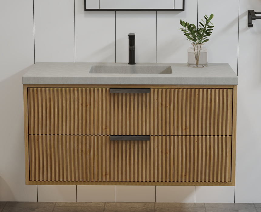 San Diego 42" Weather Fir Wall Mount Bathroom Vanity