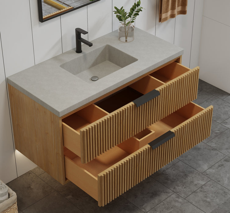 San Diego 42" Weather Fir Wall Mount Bathroom Vanity