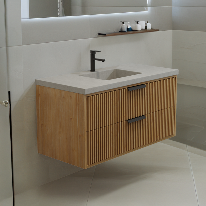 San Diego 42" Weather Fir Wall Mount Bathroom Vanity