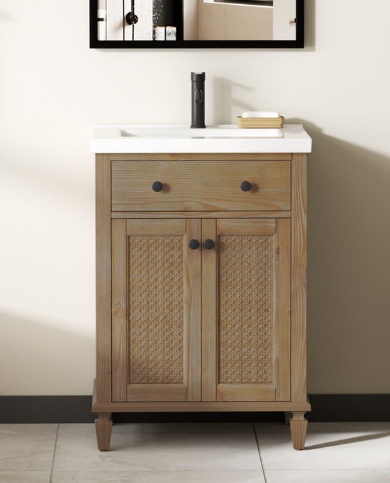 Annie 24" Weather Fir Single Bathroom Vanity