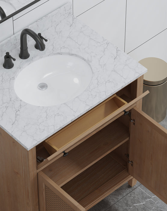 Annie 30" Weather Fir Single Bathroom Vanity