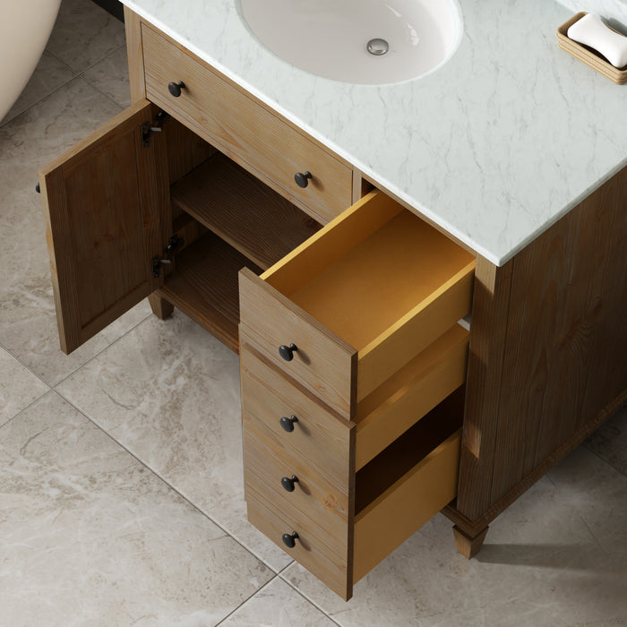 Annie 36" Weather Fir Single Bathroom Vanity