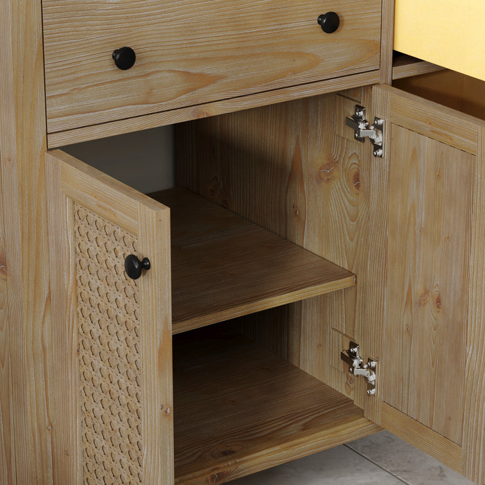 Annie 36" Weather Fir Single Bathroom Vanity
