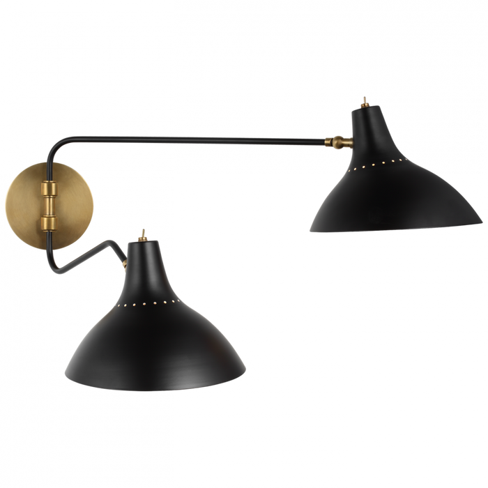 Charlton Medium Double Wall Light