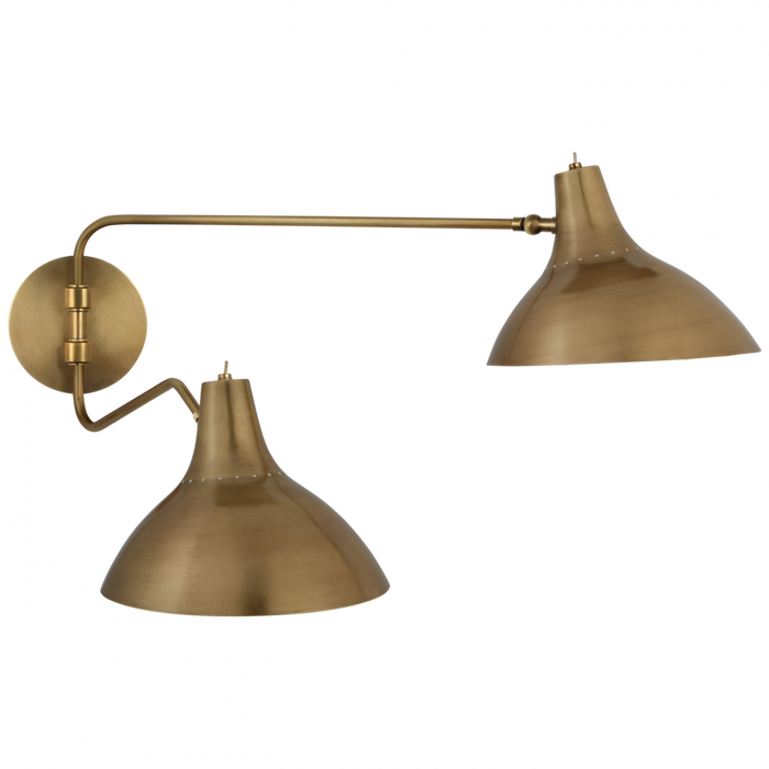 Charlton Medium Double Wall Light