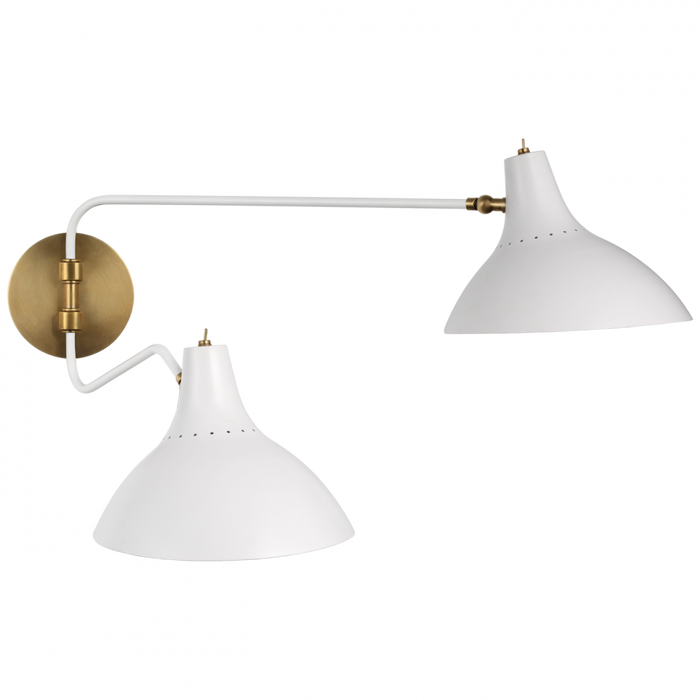 Charlton Medium Double Wall Light