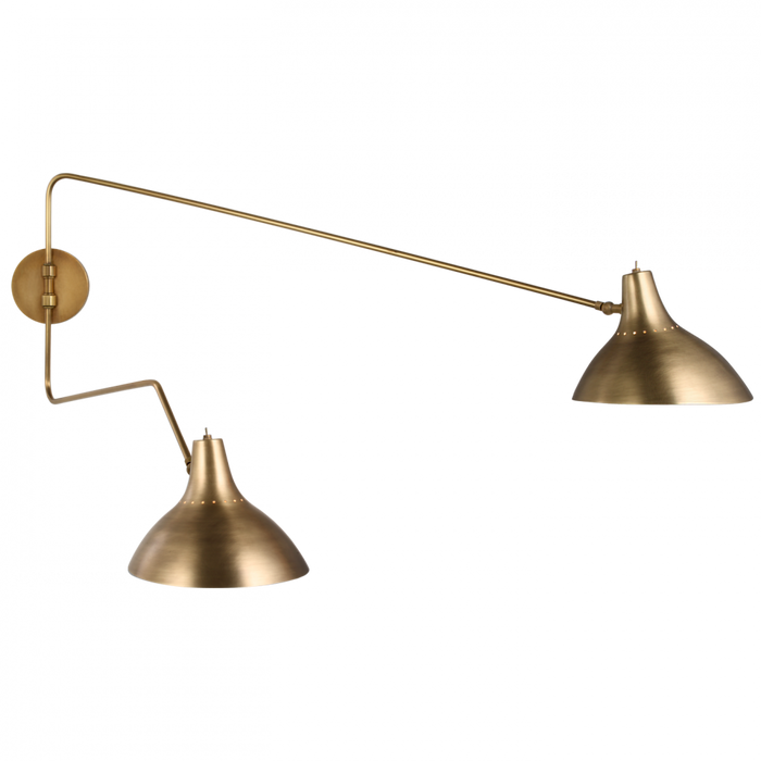 Charlton Large Double Wall Light