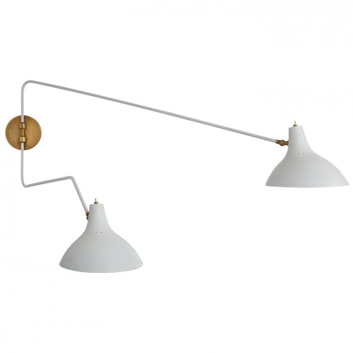 Charlton Large Double Wall Light