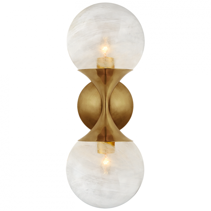 Cristol Small Double Sconce