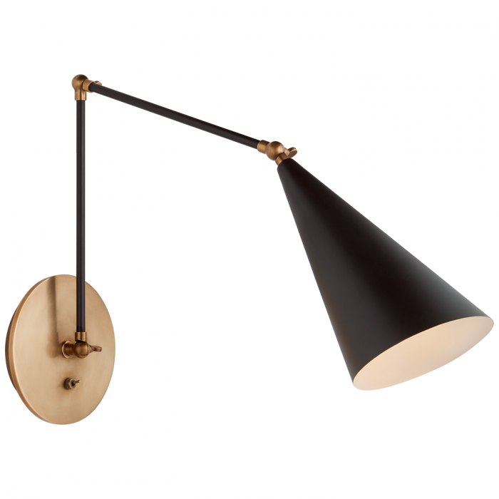 Clemente Double Arm Library Sconce — Belles Lighting