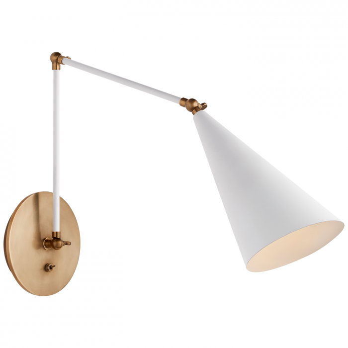 Clemente Double Arm Library Sconce