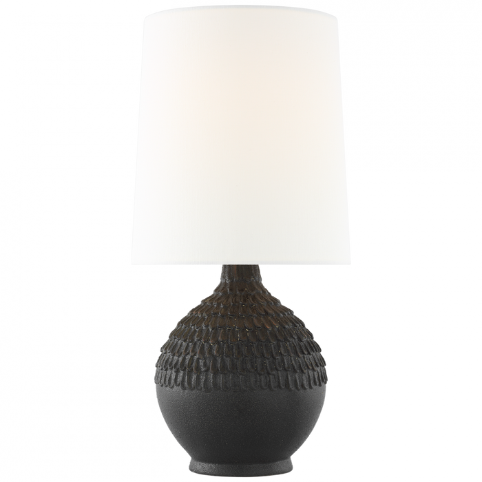 Morava 17" Hand Carved Table Lamp