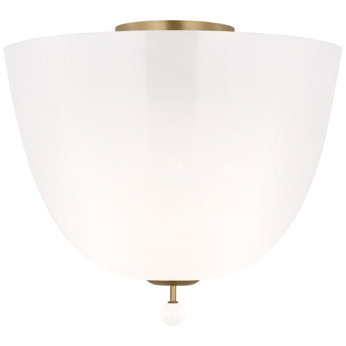Brisa 14" Semi-Flush Mount