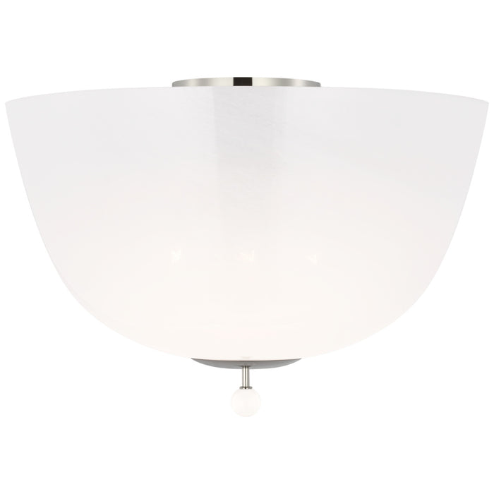 Brisa 16" Semi-Flush Mount