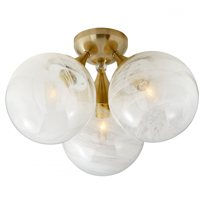 Cristol Large Triple Flush Mount