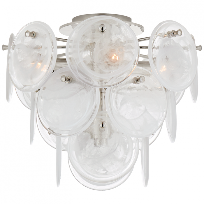 Loire Medium Tiered Flush Mount