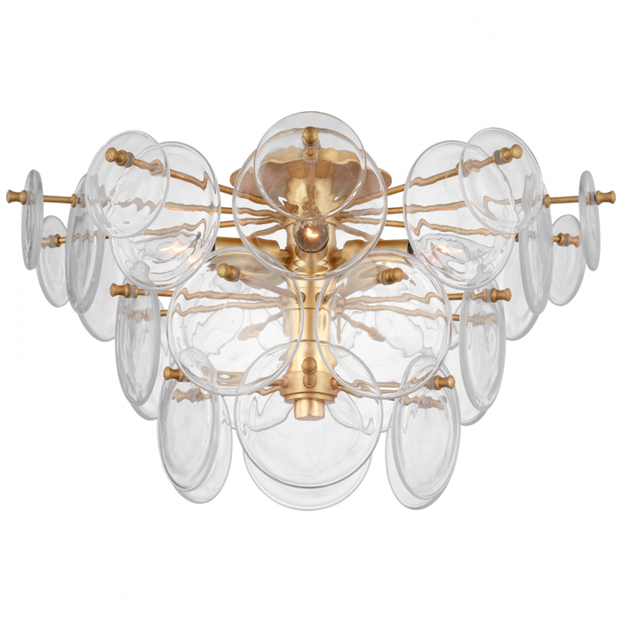 Loire Large Tiered Flush Mount