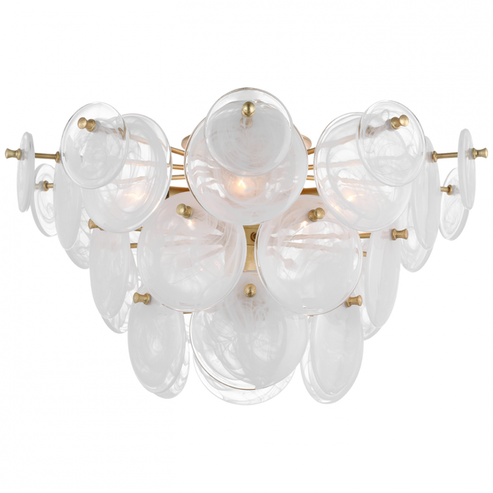 Loire Large Tiered Flush Mount