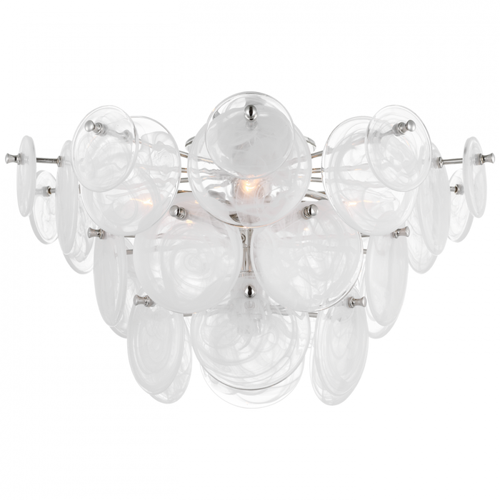Loire Large Tiered Flush Mount
