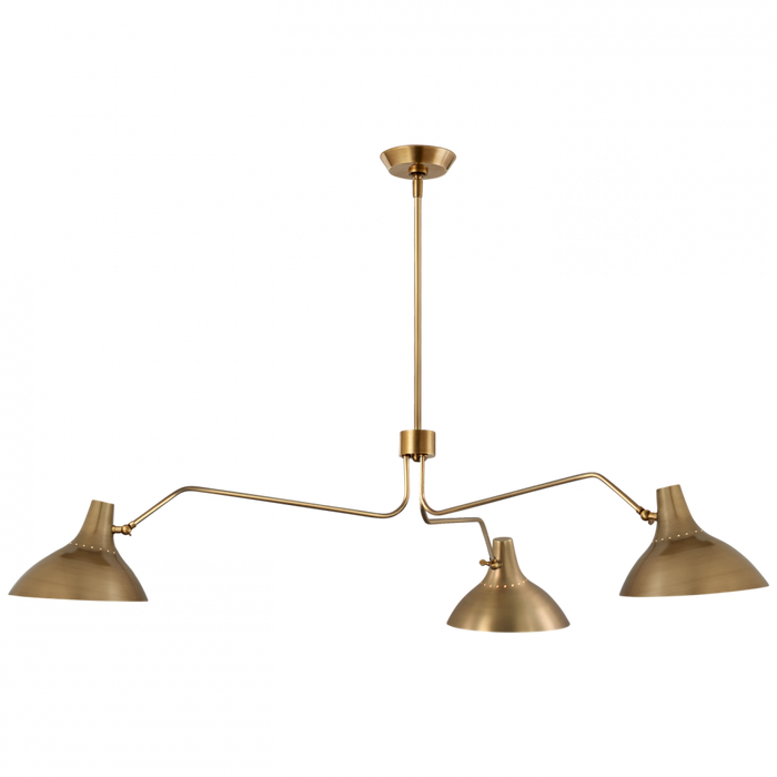 Charlton Large Triple Arm Chandelier