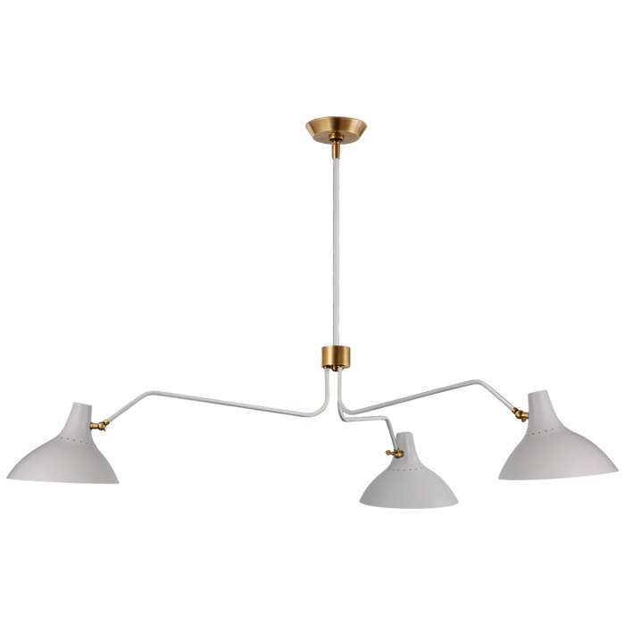 Charlton Large Triple Arm Chandelier
