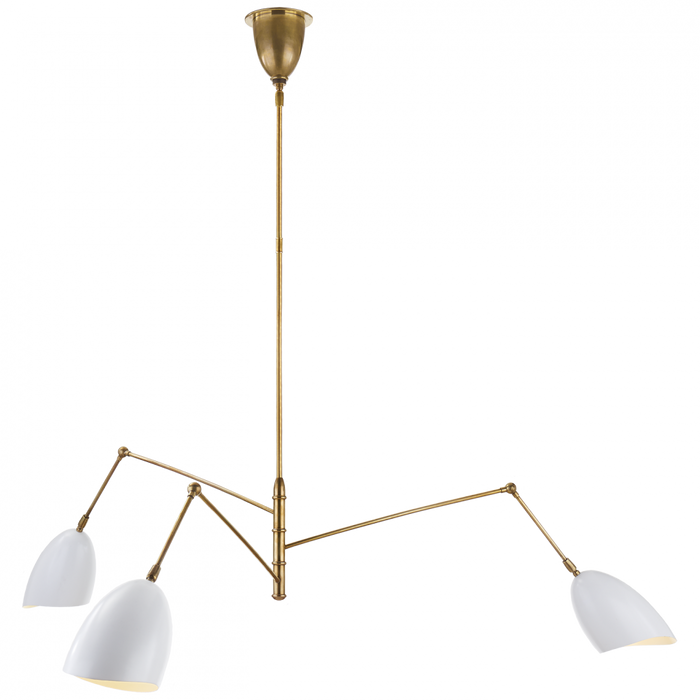 Sommerard Large Triple Arm Chandelier