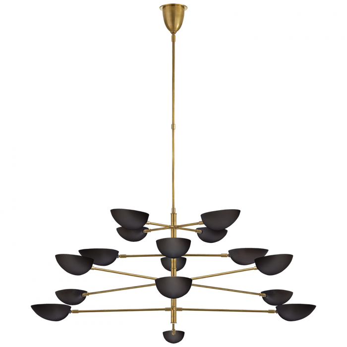 Graphic Grande Four-Tier Chandelier