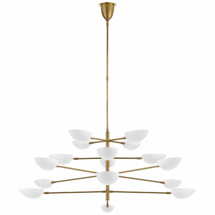 Graphic Grande Four-Tier Chandelier