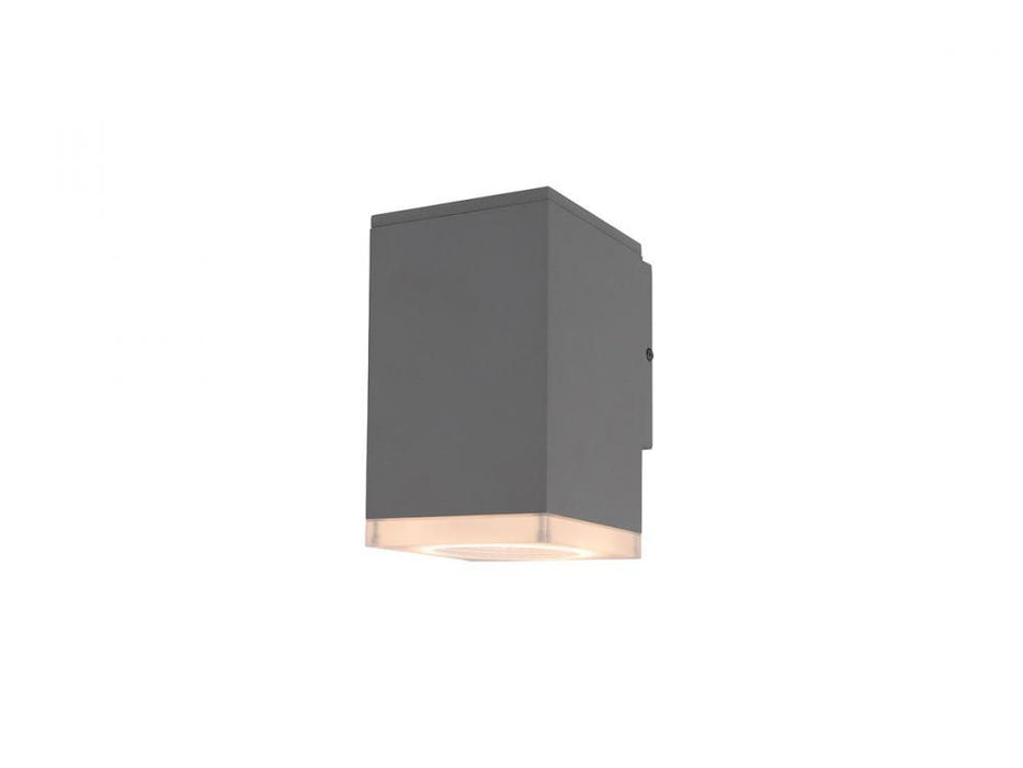 Avenue Outdoor 8" Sconce in Silver with LED Panel