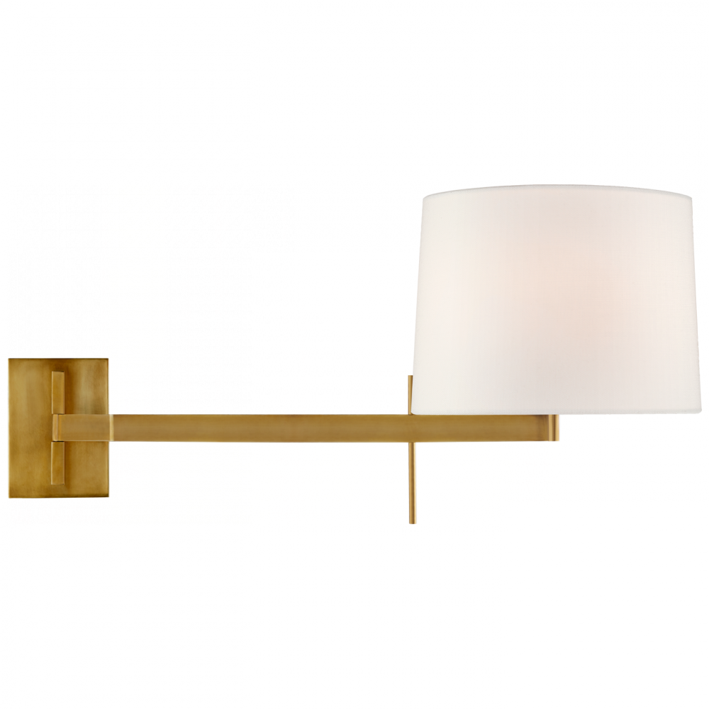 Sweep Medium Left Articulating Sconce — Belles Lighting