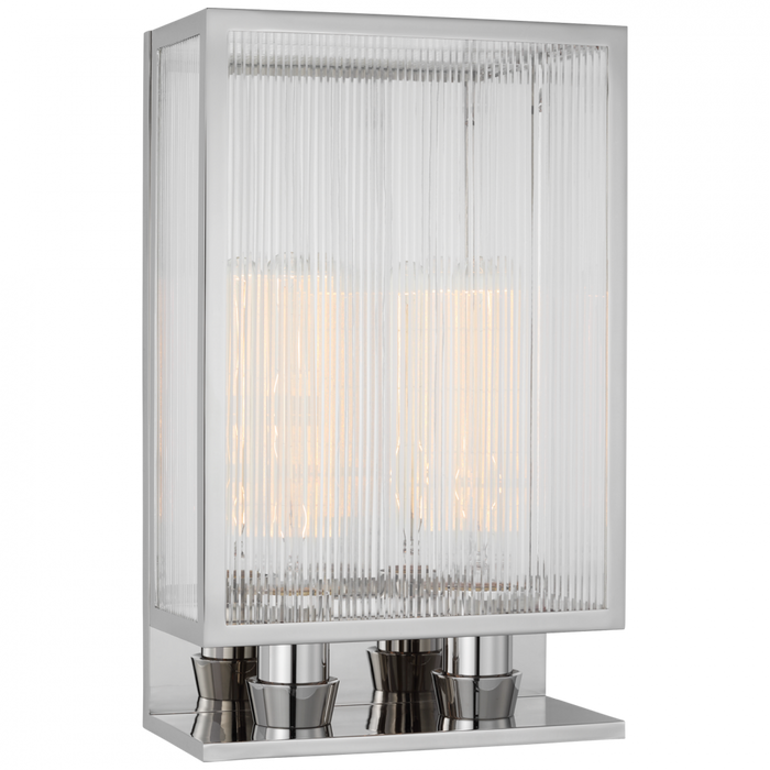 York 16" Double Box Sconce