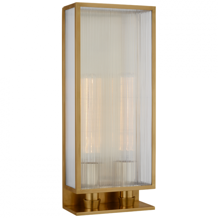 York 24" Double Box Sconce