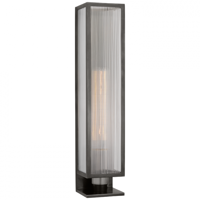 York 24" Single Box Outdoor Sconce