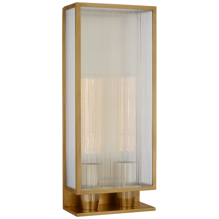 York 24" Double Box Outdoor Sconce